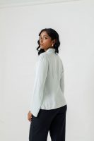 BUTTONED FLOWY SHIRT